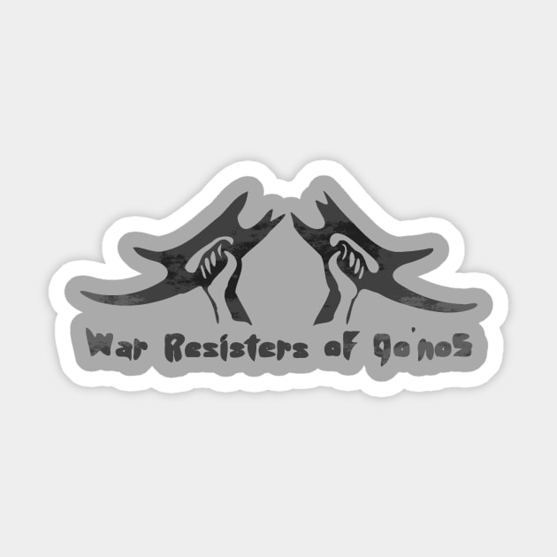 War Resisters of Qo'noS Sticker by ImNotThere